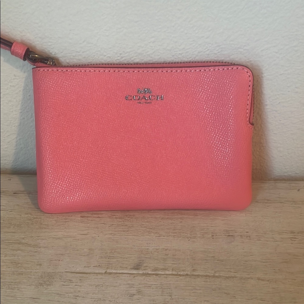 Coach Pink Wristlet